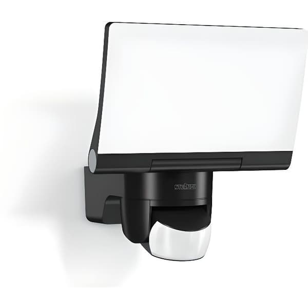 STEINEL - Utomhusstrålkastare med sensor - XLED Home 2 S - 13,7W 3000K IP44 - Svart