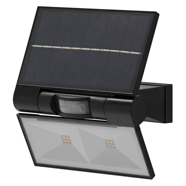 LEDVANCE ENDURA SOLAR DOUBLE Sensor - Solar strålkastare, LED strålkastare med rörelsesensor och dagsljussensor