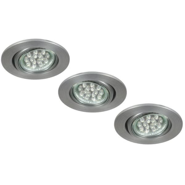 Set med 3 MAUREEN LED infällda spotlights