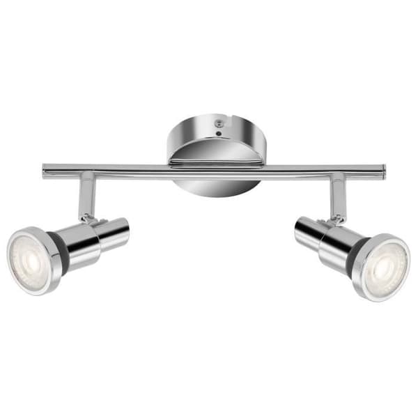 Spotlight - FLAMO - Dubbel - Krommetall - Badrum - GU10 - Modern
