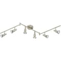 Miniatyrbild 1 av 3: LED takspotlight - BRILONER - Cool 2991-062B - Matt nickel - 18 W - GU10 - 6 glödlampor