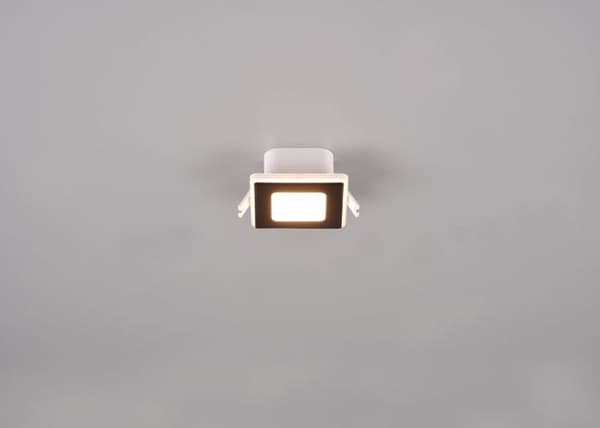 Delight - 653410132 - Trio Nimbus rampljus inbyggd med öglor 1x5W LED 3000K 450lm IP44 svart