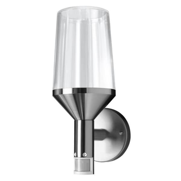 LEDVANCE utomhusvägglampa - ENDURA CLASSIC CALICE SENSOR - Rostfritt stål - 1 glödlampa - IP23