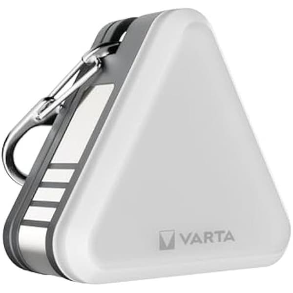Säkerhetslampa - VARTA - Magnetisk modell - 25 lumen - 5 belysningslägen - Sprutsäker