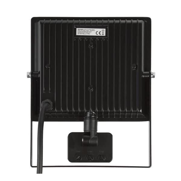 Maclean slim 50W LED-spotlight med rörelsedetektor - Kallvit (6000K)