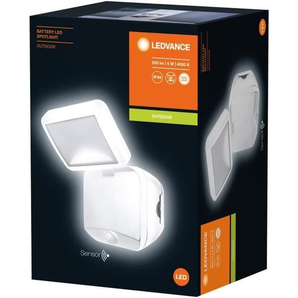 OSRAM Single Sportlight-projektor - 4 W - 260 lm - Vit