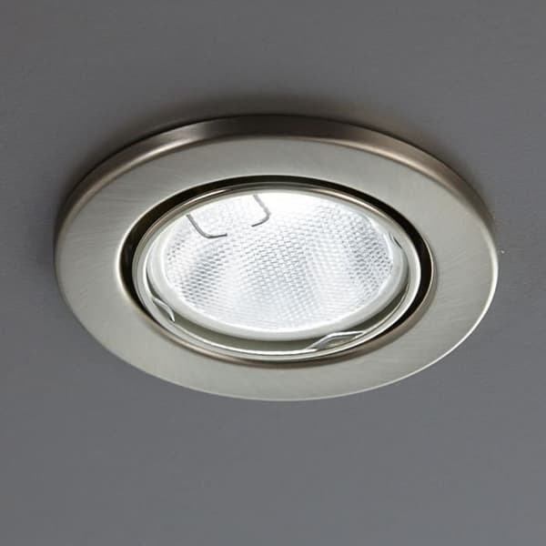 Inbyggda spotlights - B.K.LICHT - Selena - 10-pack - GU10 5W - Matt nickel - Justerbara