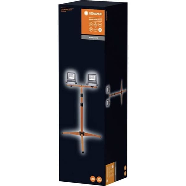 OSRAM stativ konstruktionsprojektor - 1x30W=2700lm - elektrisk - aluminium och glas - orange