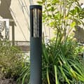 Miniatyrbild 3 av 8: LightsOn Helix Pollare 73cm 560lm 3000K 8W Antracit