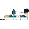 Miniatyrbild 8 av 8: LightsOn Helix Pollare 73cm 560lm 3000K 8W Antracit