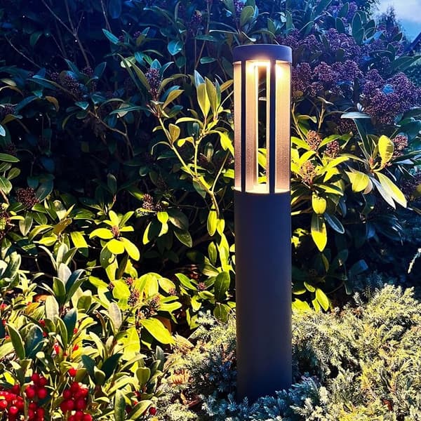 LightsOn Helix Pollare 73cm 560lm 3000K 8W Antracit
