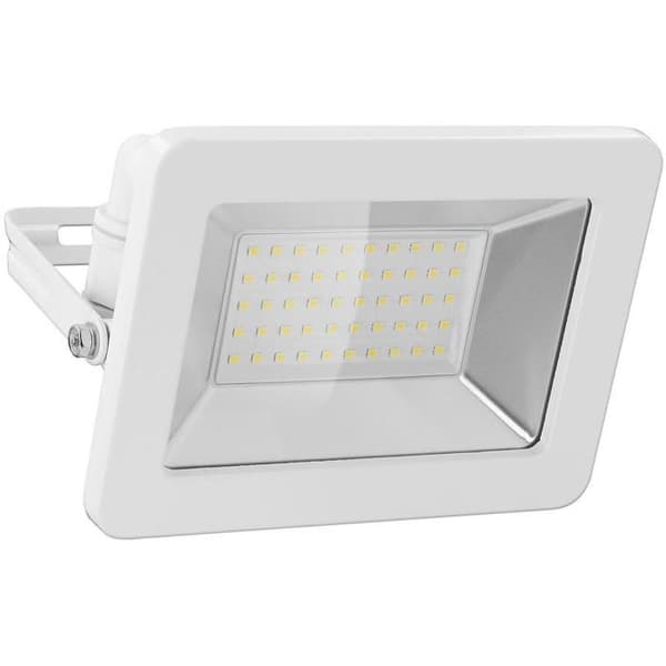 Vit LED utomhusstrålkastare, 50 watt - 4250 lumen Goobay