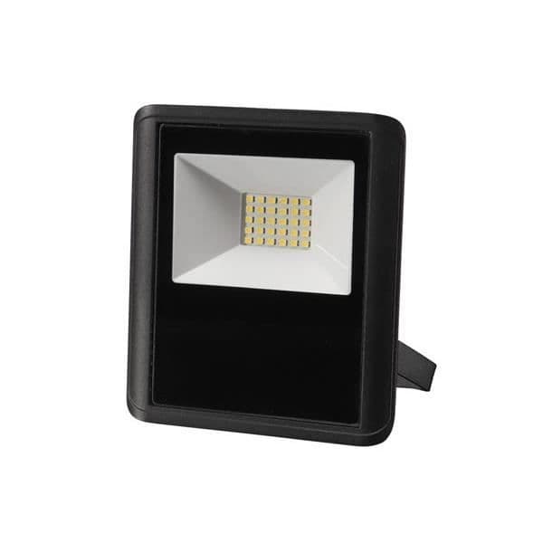 Utomhus Led strålkastare - VELLEMAN - 20 W - Svart - Neutral Vit - IP65