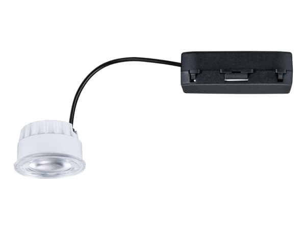Paulmann 92458, Recessed lighting spot, 1 bulb(s), LED, 4000 K, 505 lm, Black, White