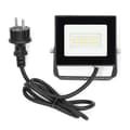 Miniatyrbild 1 av 6: Utomhus LED Projektorlampa Med Sladd 20W 4000K 1620lm IPX6 Nedis Svart
