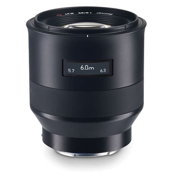 Zeiss Batis 85mm f/1,8-objektiv kompatibelt med Sony FE + motljusskydd