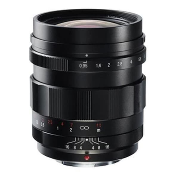 Voigtländer Nokton 25 mm F0,95, SLR, 11-8, 0,17 m, Micro Four Thirds, 2,5 cm, 1:3,9 Svart