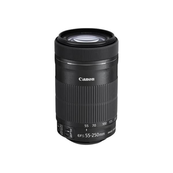 Canon EF-S - Telezoomobjektiv - 55 mm - 250 mm - f/4.0-5.6 IS STM - Canon EF-S Svart