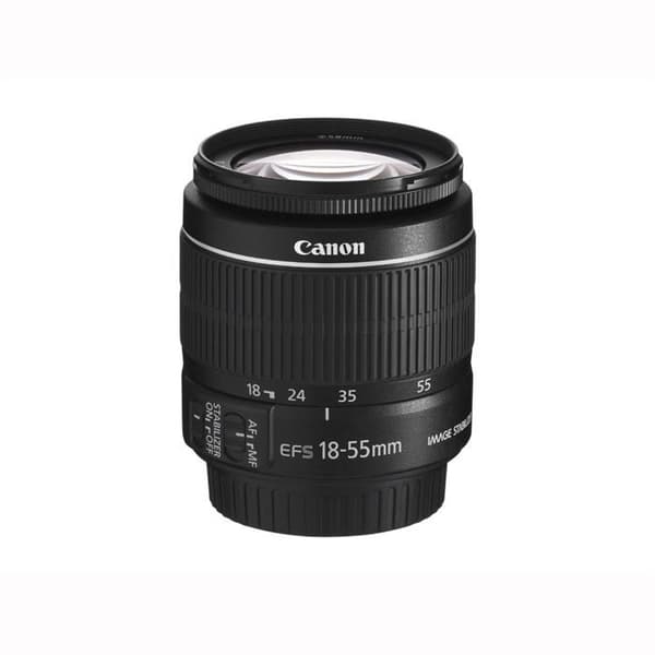 CANON 5121B005 SLR-objektiv - EF-S 18-55 mm f/3,5-5,6 IS II - Svart