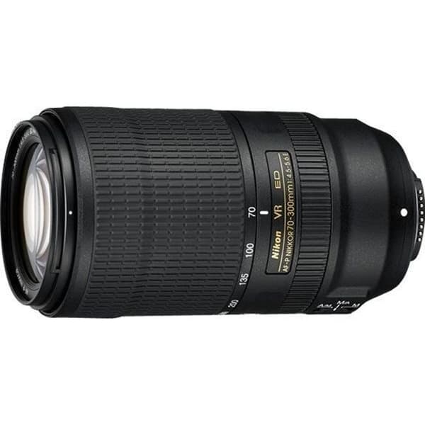 Nikon AF-P Nikkor - Telezoomobjektiv - 70 mm - 300 mm - f/4.5-5.6 E ED VR - Nikon F Svart