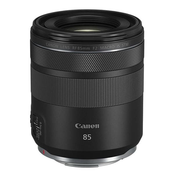 Canon för hybridobjektiv rf 85mm f/2 macro Svart