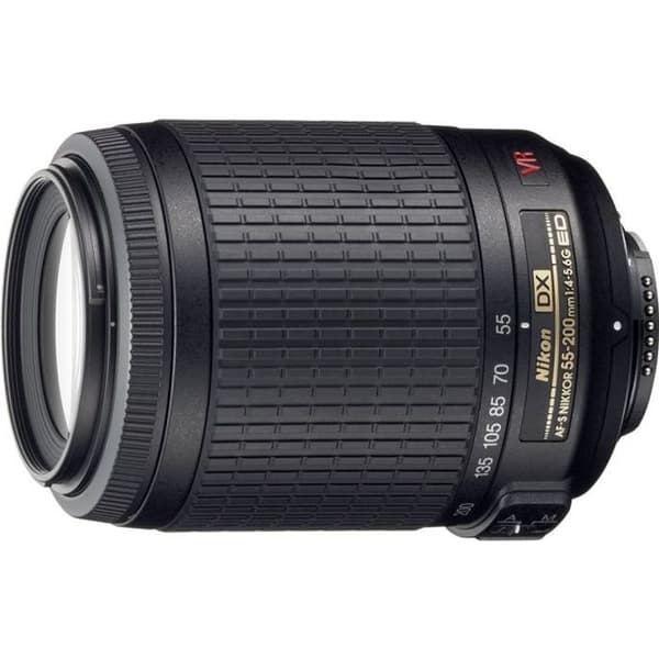Nikon AF-S DX Zoom-Nikkor 55-200mm f/4-5.6G Svart