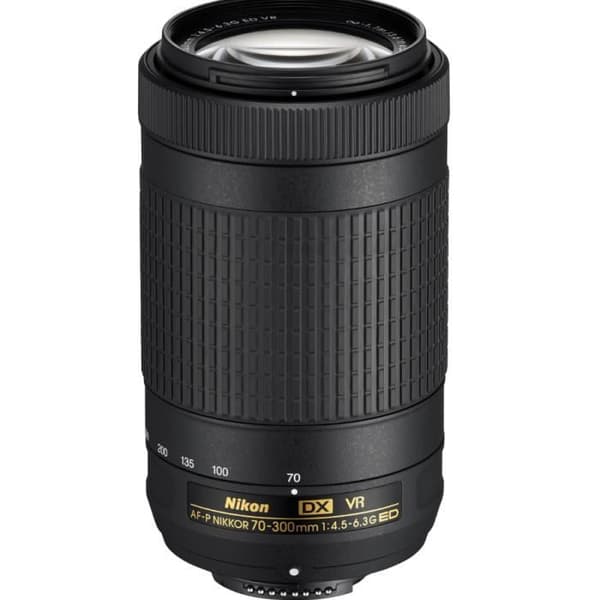 Mellanregisterzoomobjektiv - NIKON - AF-P DX NIKKOR 70-300mm f/4.5-6.3G ED VR - VR-bildstabilisering