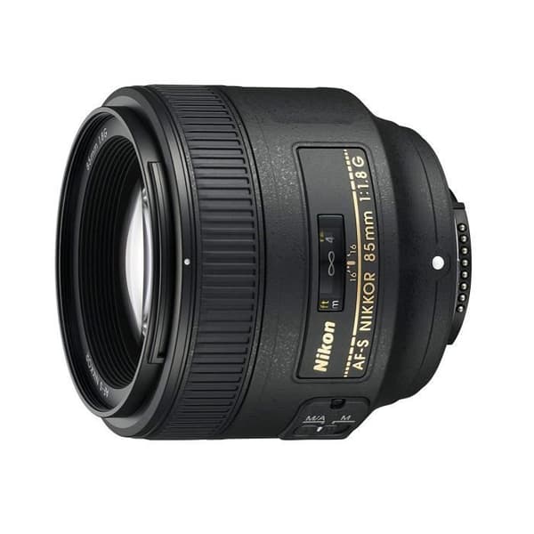 Nikon Nikkor AF-S 85 mm f-1.8G objektiv - F/1.8 bländare - optisk stabilisator