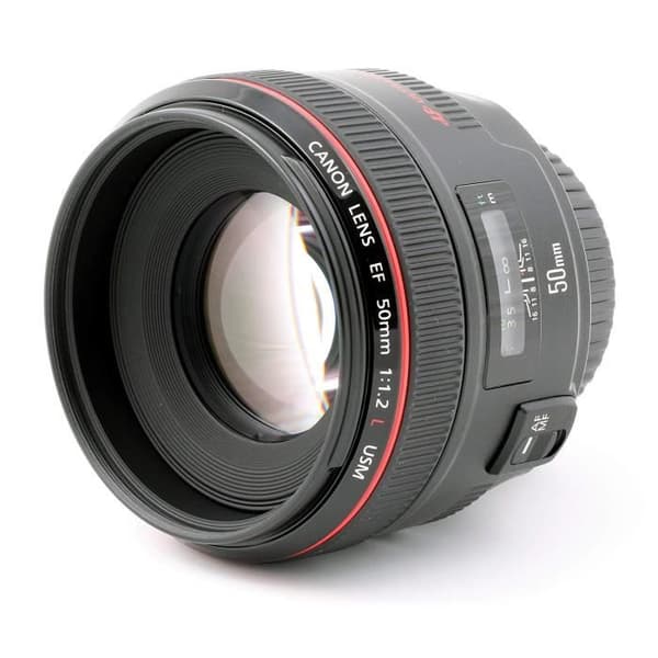 Canon EF 50 mm f/1.2L USM-objektiv - F/1.2 bländare - Exceptionell prestanda i svagt ljus