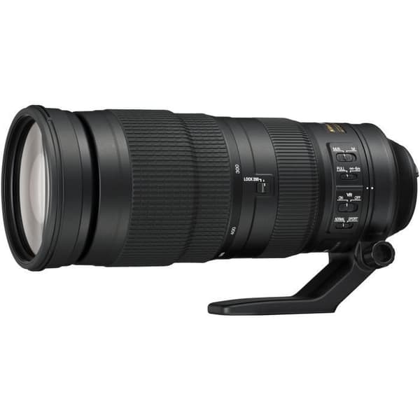NIKON AF-S DX NIKKOR 200-500mm f/5.6E ED VR-objektiv för NIKON DX SLR - Telezoomobjektiv - Svart