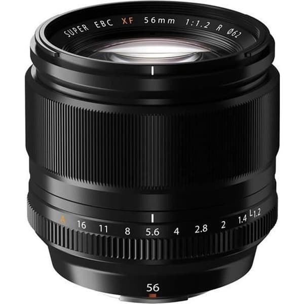 FUJIFILM XF 56mm f/1.2 R-objektiv - Hybrid - F/1.2 bländare - Brännvidd 56 mm Svart