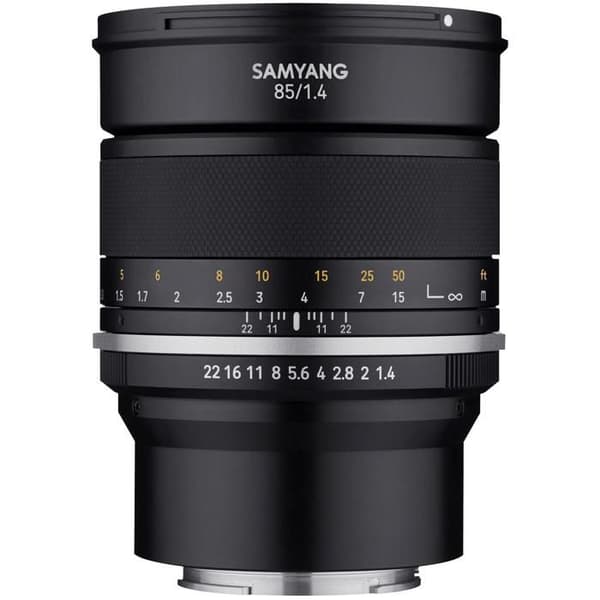 Mål - Samyang - MF 1,4/85 MK2 MFT - Bländare 1,4 - Teleobjektiv - Micro Four Thirds Svart