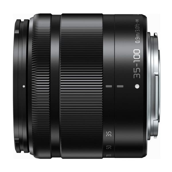 Panasonic Lumix 42,5mm F1.7 | Fast objektiv H-HS043E-K (vinkel 42,5mm, stor bländare F1.7, stabiliserad, ekv. 35mm: 85mm) Svart