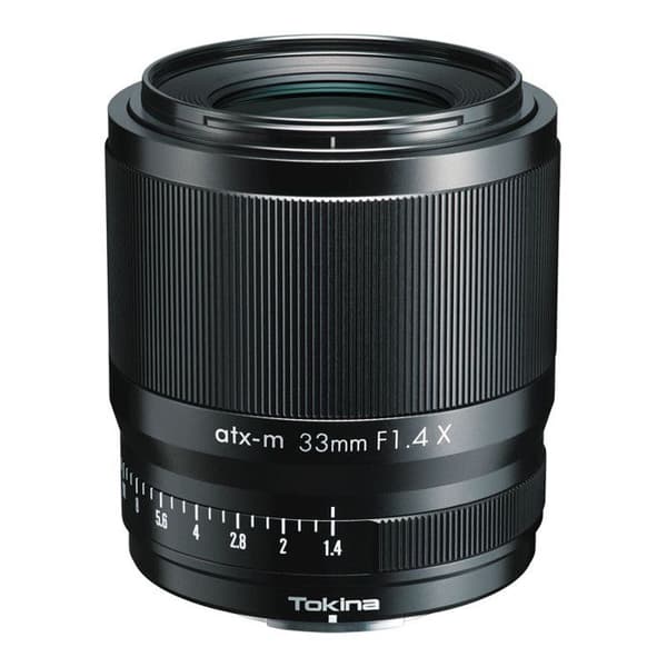 Mål - TOKINA - atx-m 33mm f/1.4 X - Bländare f/1.4 - Kompatibel med Fujifilm X - Kompakt och lätt Svart