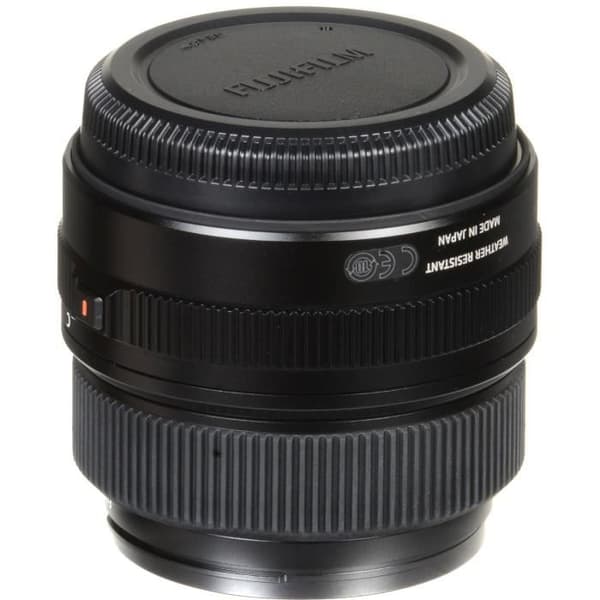 Fujifilm GF 63mm f/2.8 R WR-objektiv - F/2.8 bländare - Fujifilm G-fäste - Vikt 405g
