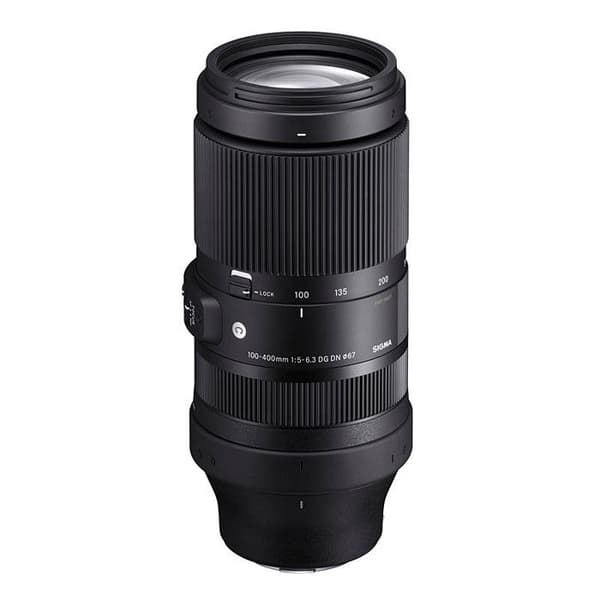 Sigma objektiv 100-400mm f/5-6.3 dg dn os contemporary kompatibel med sony fe Svart