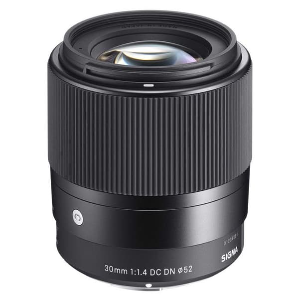 Sigma 30mm f/1.4 dc dn contemporary objektiv kompatibel med Sony E