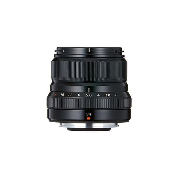 Fujifilm XF 23mm F/2 R WR objektiv med fast fokus SVART
