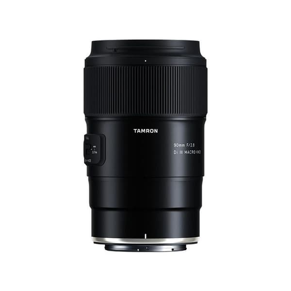 Makroobjektiv - TAMRON - 90 mm F/2.8 Di III - Kompakt och lätt - Snabb VXD AF-motor - Mjuk bokeh Svart