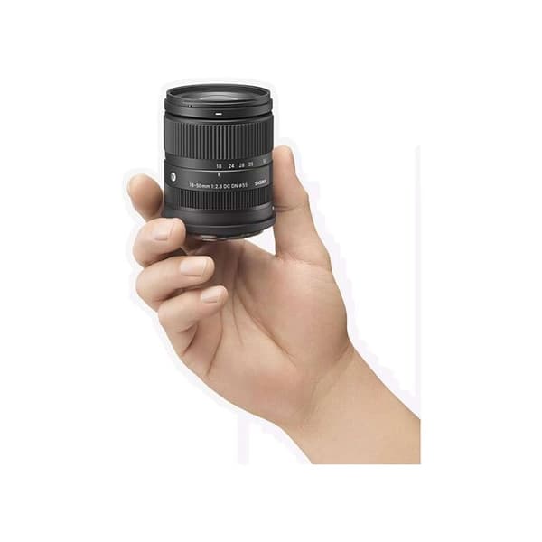 Sigma 18 50 mm F2.8 DC DN C RF svart zoomobjektiv för Canon RF-fäste
