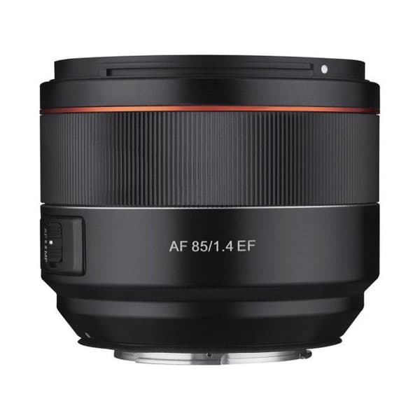 SAMYANG AF 85mm f/1.4 teleobjektiv för Canon EF