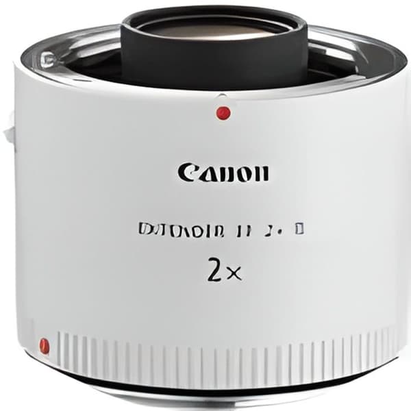 Canon Extender EF 2x III - Montering Canon EF - Diameter 7,2 cm - Vikt 325 g