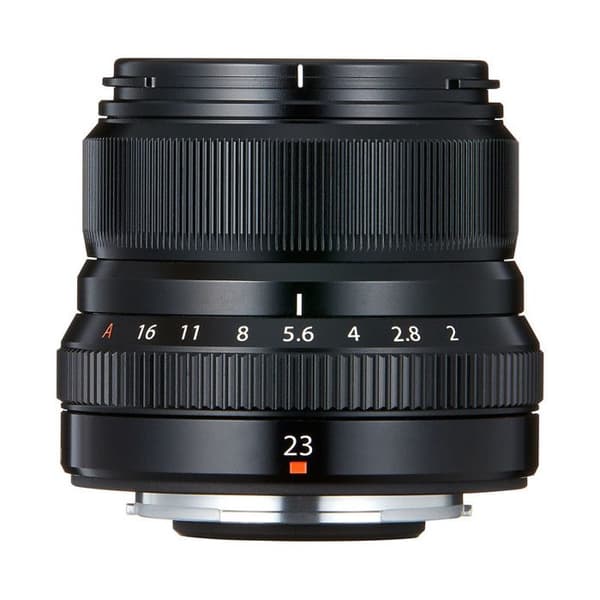 Fujifilm XF 23mm F/2 R WR objektiv med fast fokus SVART Svart