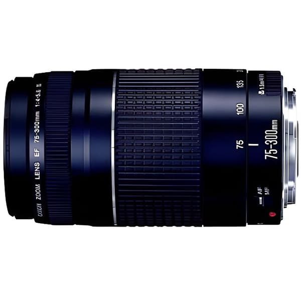 Canon EF 75-300 III f/4-5,6 Svart