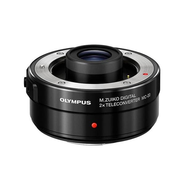 Olympus för hybrid mikro 4/3 dubbel 2x mc-20 Svart
