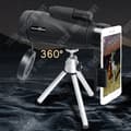 Miniatyrbild 4 av 4: TD® Outdoor Telescope 12X50 Monocular High Definition Night Vision HD Mini Mobiltelefonkamera