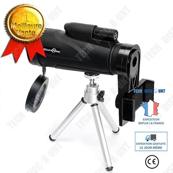 TD® Outdoor Telescope 12X50 Monocular High Definition Night Vision HD Mini Mobiltelefonkamera