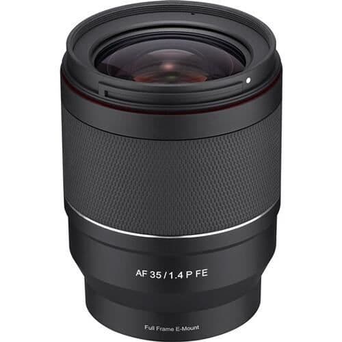 Objektiv med fast brännvidd - Samyang - AF 35mm F1.4 P FE - Bländare F1.4 - Sony FE-fattning - Lätt och kompakt