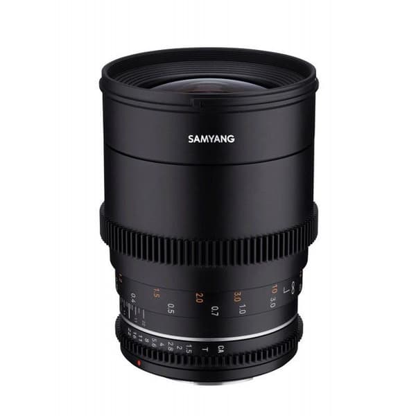 Samyang videolins 35mm t1.5 mk2 kompatibel med sony e Svart
