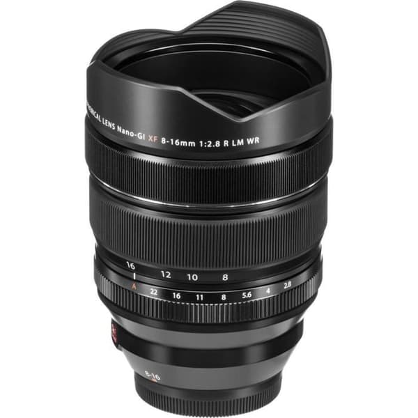 FUJIFILM XF 8-16mm F2.8 R LM WR vidvinkelzoomobjektiv - Brännvidd 8-16mm - Bländare F/2.8